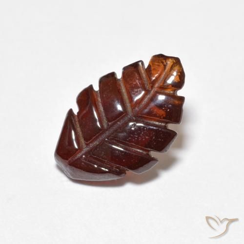 2.62ct طبيعي برتقالى غامق عقيق بيروب, فانسى, نصف شفاف