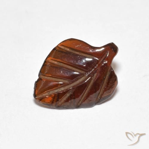 2.63ct طبيعي برتقالى نارى عقيق بيروب, فانسى, نصف شفاف