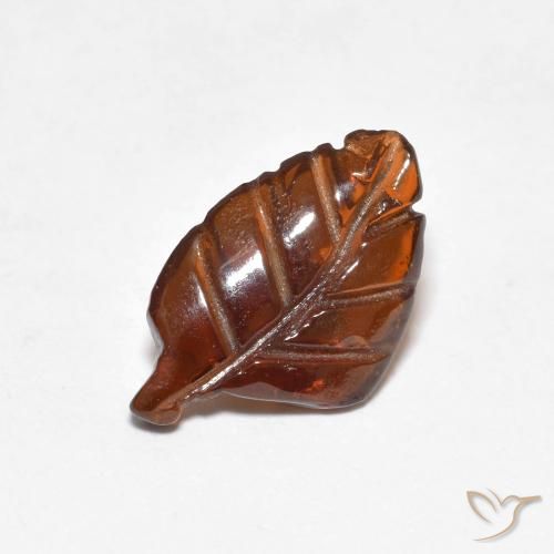 2.06ct طبيعي برتقالى نارى عقيق بيروب, فانسى, نصف شفاف