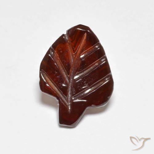 2.79ct طبيعي برتقالى غامق عقيق بيروب, فانسى, نصف شفاف