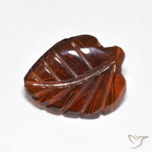 3.24ct طبيعي برتقالى غامق عقيق بيروب, فانسى, نصف شفاف