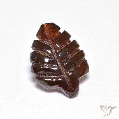 2.93ct طبيعي برتقالى غامق عقيق بيروب, فانسى, نصف شفاف