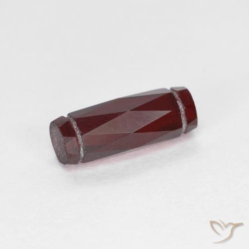 1.42ct طبيعي أحمر غامق عقيق بيروب, فانسى, قليلا جدا