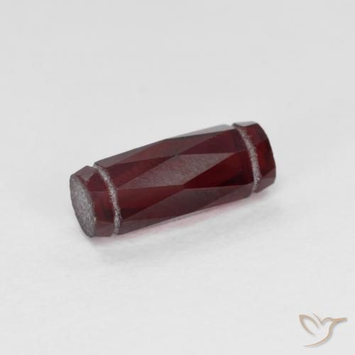1.43ct طبيعي أحمر غامق عقيق بيروب, فانسى, قليلا جدا