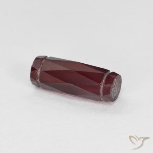 1.47ct طبيعي أحمر غامق عقيق بيروب, فانسى, قليلا جدا