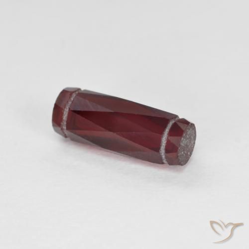 1.46ct طبيعي احمر غامق عقيق بيروب, فانسى, قليلا جدا