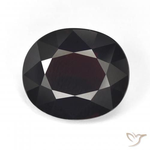7.91ct طبيعي أحمر ماهوجني عقيق بيروب, بيضوي, VVS-VS