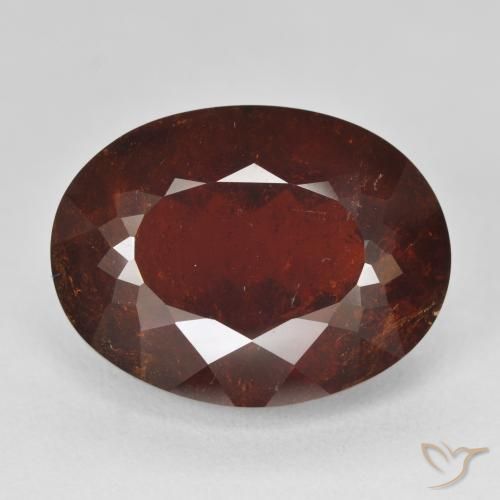 25.23ct طبيعي أحمر سانجريا عقيق بيروب, بيضوي, VS-SI
