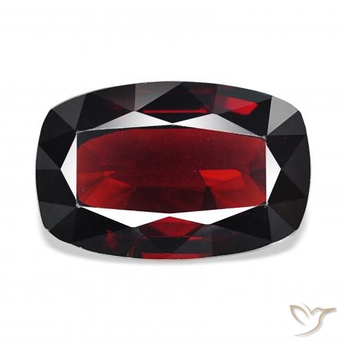 17.02ct طبيعي أحمر غامق عقيق بيروب, وسادة, قليلا جدا