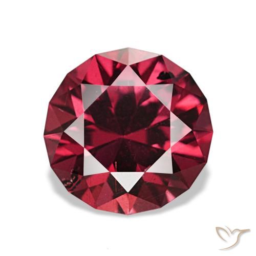 2.00ct أحمر جارنيت بيروب, مستدير, قليلا جدا