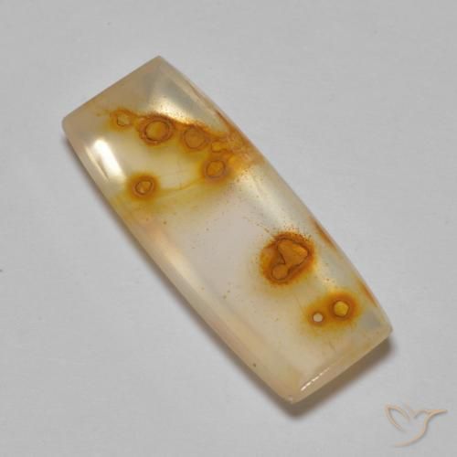 7.80ct طبيعي متعدد الألوان كوارتز مع مرقشيتا, باجيت, شفاف