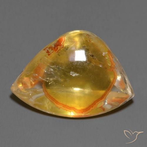 14.92ct طبيعي متعدد الألوان كوارتز مع مرقشيتا, فانسى, شفاف