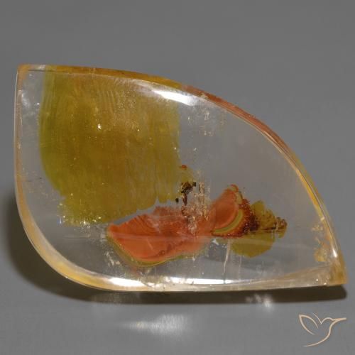 74.99ct طبيعي متعدد الألوان كوارتز مع مرقشيتا, فانسى, شفاف