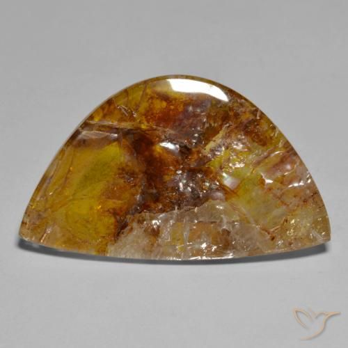 30.25ct طبيعي متعدد الألوان كوارتز مع مرقشيتا, فانسى, شفاف