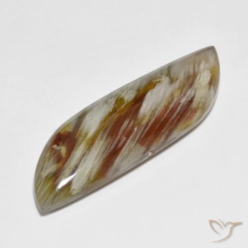 20.02ct طبيعي متعدد الألوان كوارتز مع مرقشيتا, فانسى, غير شفاف
