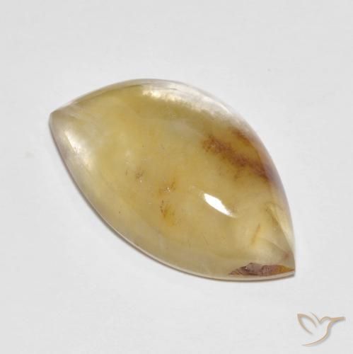 15.66ct طبيعي متعدد الألوان كوارتز مع مرقشيتا, فانسى, نصف شفاف