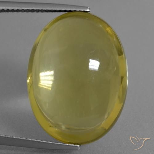 28.56ct طبيعي أصفر غنى كوارتز, بيضوي, شفاف