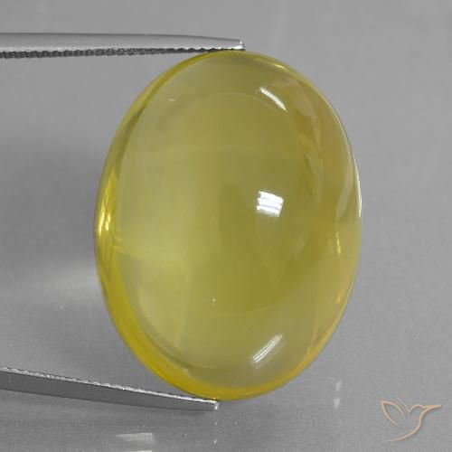 56.08ct طبيعي أصفر عسلى فاتح كوارتز, بيضوي, شفاف