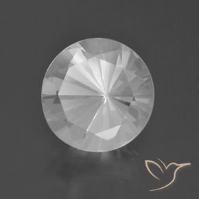 كوارتز أبيض طبيعي، قصة دائرى، 5.17 قيراط، VVS