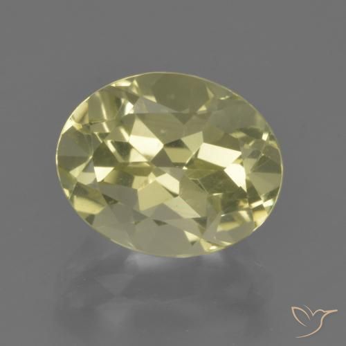 3.68ct طبيعي أصفر لاجونا كوارتز, بيضوي, VVS-VS