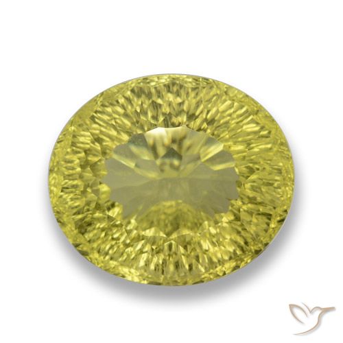29.40ct طبيعي أصفر متوسط كوارتز, بيضوي, VVS