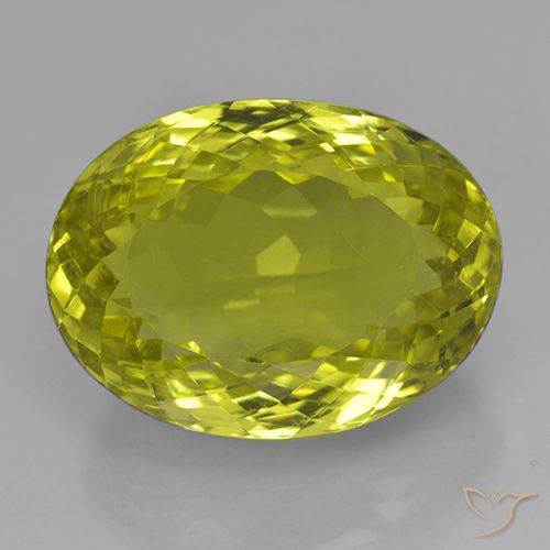 28.40ct طبيعي أصفر متوسط كوارتز, بيضوي, VVS