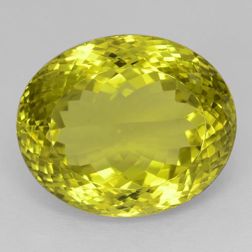 54.44ct طبيعي أصفر النحلة كوارتز, بيضوي, IF