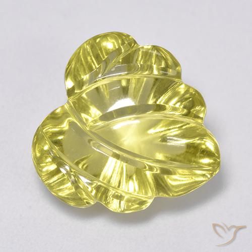7.36ct طبيعي أصفر فاتح كوارتز, فانسى, شفاف