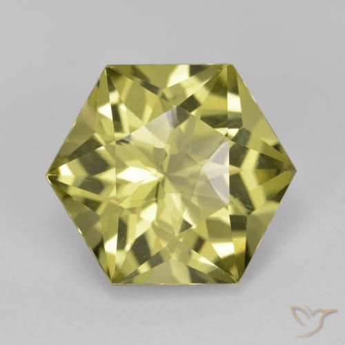 7.26ct طبيعي أصفر متوسط كوارتز, فانسى, VVS-VS