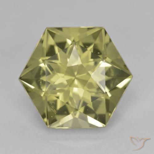 7.91ct طبيعي أصفر مخضر كوارتز, فانسى, VVS