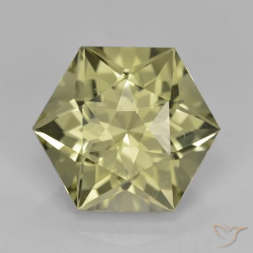 7.82ct طبيعي أصفر فاتح كوارتز, فانسى, VVS