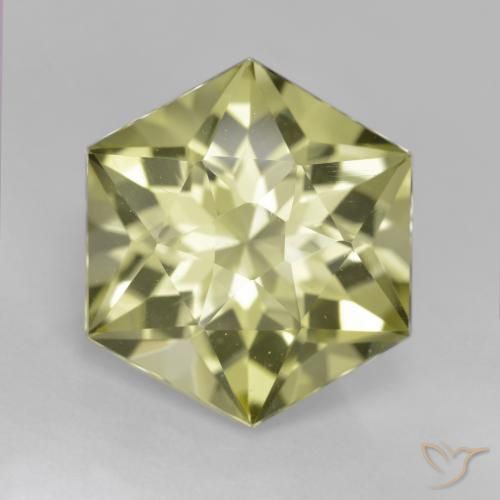 7.69ct طبيعي أصفر متوسط كوارتز, فانسى, VVS
