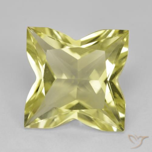 6.88ct طبيعي أصفر متوسط كوارتز, فانسى, VVS