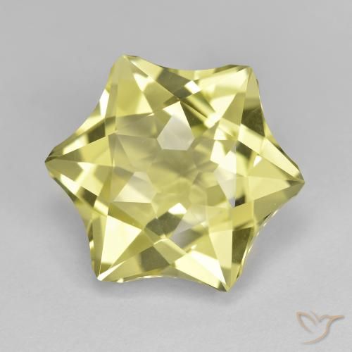 9.91ct طبيعي أصفر فاتح-متوسط كوارتز, فانسى, VVS