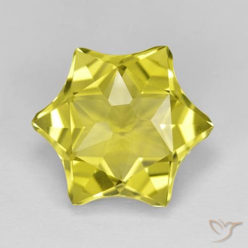 9.41ct طبيعي أصفر متوسط كوارتز, فانسى, VVS