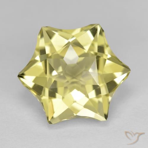 9.81ct طبيعي أصفر متوسط كوارتز, فانسى, VVS