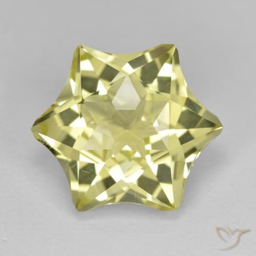 9.34ct طبيعي أصفر مخضر كوارتز, فانسى, VVS