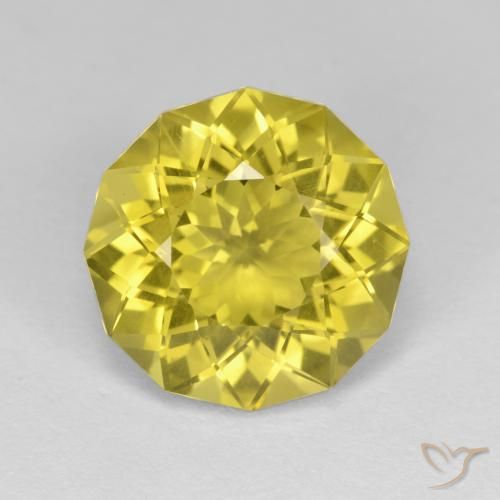 6.05ct طبيعي أصفر متوسط كوارتز, فانسى, VVS-VS