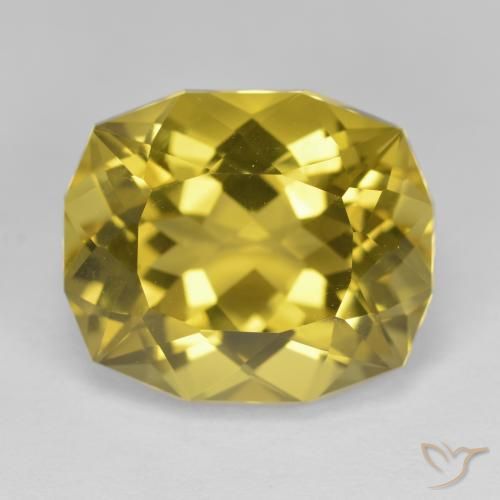 11.75ct طبيعي أصفر متوسط كوارتز, فانسى, VVS-VS