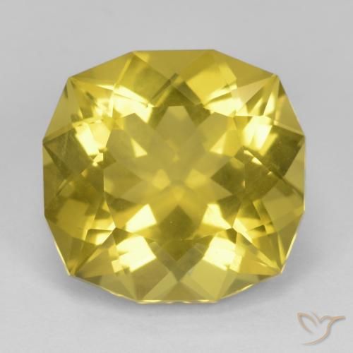 17.40ct طبيعي أصفر عسلى فاتح كوارتز, فانسى, قليلا جدا