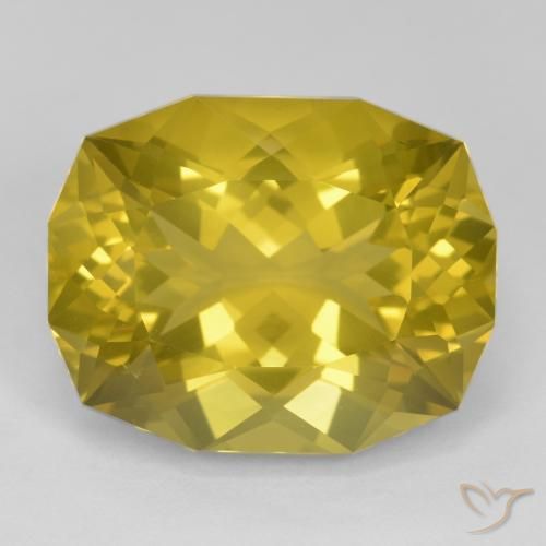 21.21ct طبيعي أصفر متوسط كوارتز, فانسى, قليلا جدا