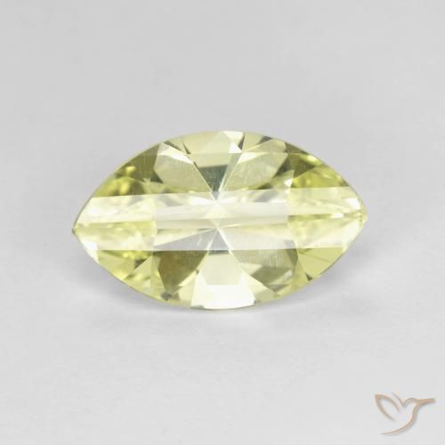 2.54ct طبيعي الأصفر الليمونى كوارتز, ماركيز, VVS