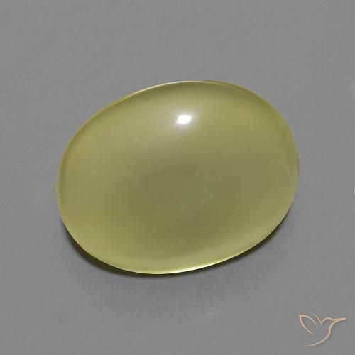 7.61ct طبيعي أصفر فاتح كوارتز, بيضوي, شفاف