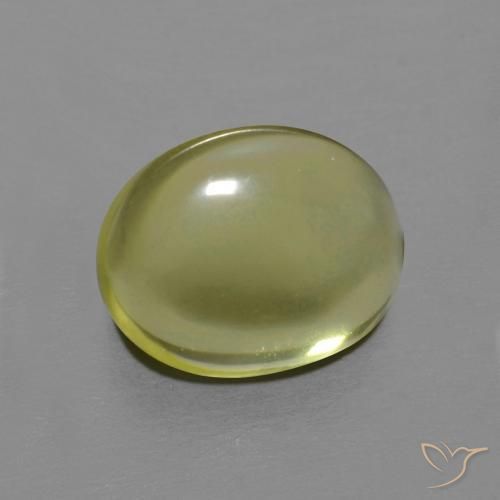 3.82ct طبيعي الأصفر الليمونى كوارتز, بيضوي, شفاف