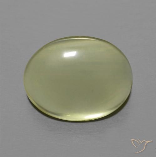 7.60ct طبيعي أصفر متوسط كوارتز, بيضوي, شفاف