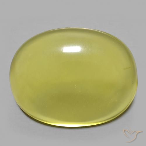 41.02ct طبيعي أصفر متوسط كوارتز, بيضوي, شفاف