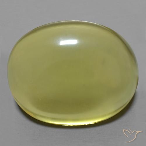 29.47ct طبيعي أصفر متوسط كوارتز, بيضوي, شفاف