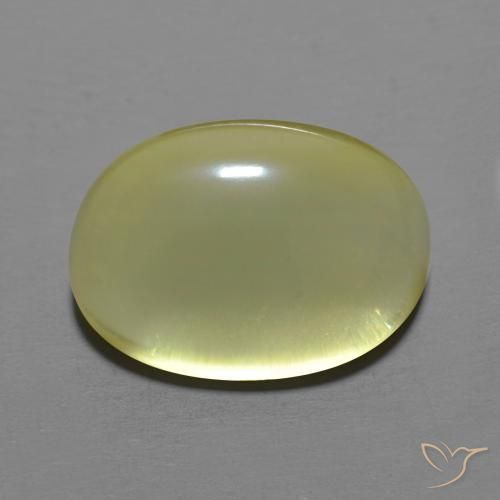 9.93ct طبيعي أصفر متوسط كوارتز, بيضوي, شفاف