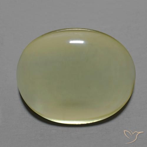 16.19ct طبيعي أصفر فاتح كوارتز, بيضوي, شفاف