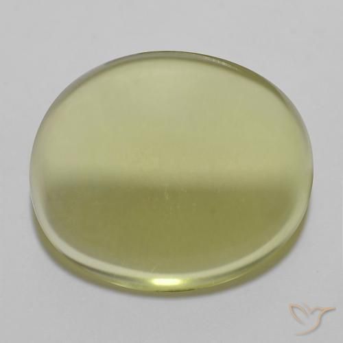 14.90ct طبيعي الأصفر الليمونى كوارتز, بيضوي, شفاف